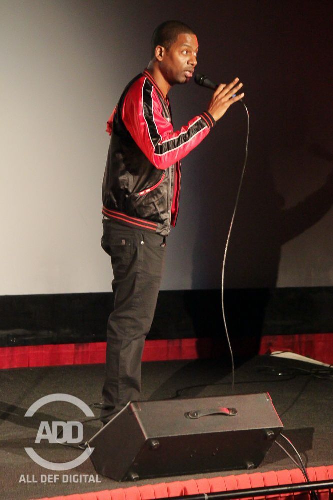 Tony Rock rocked the mic for the night as the host.