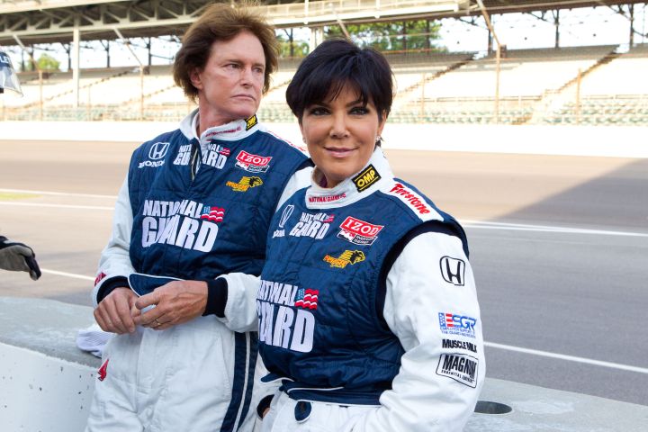 Bruce and Kris hit the race track.