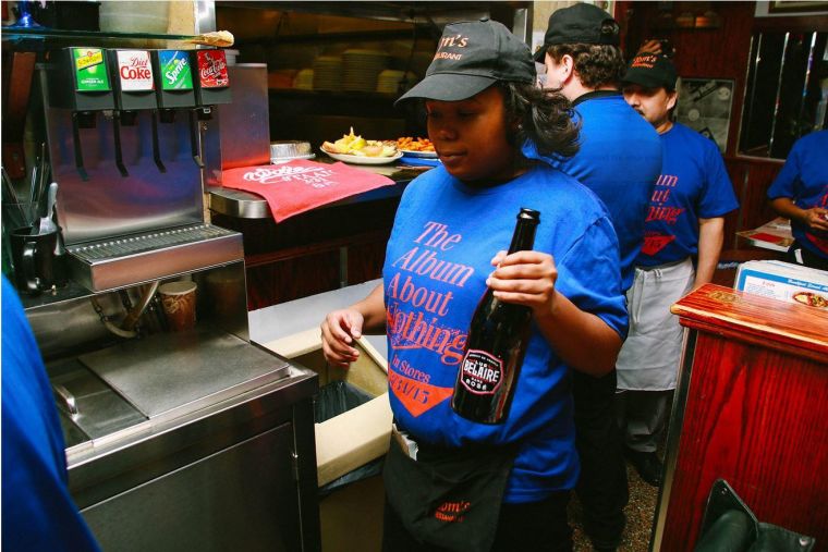 Wale’s “The Album About Nothing” Listening Session At Tom’s Restaurant In New York City.