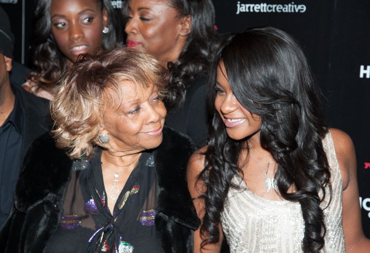 Cissy Houston and Bobbi Kristina Brown attend “The Houstons: On Our Own” Series Premiere Party at the Tribeca Grand Hotel in NYC.