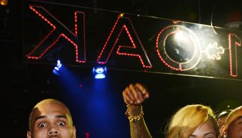 Chris Brown Celebrates His Birthday At 1 OAK Nightclub At The Mirage