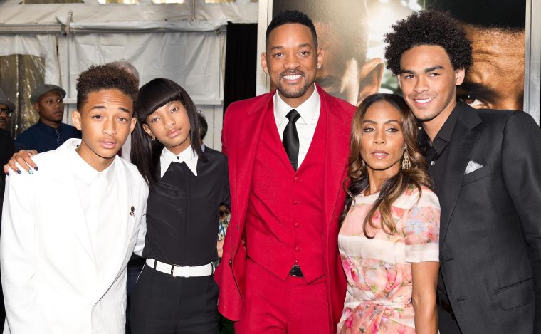Will Smith and the fam