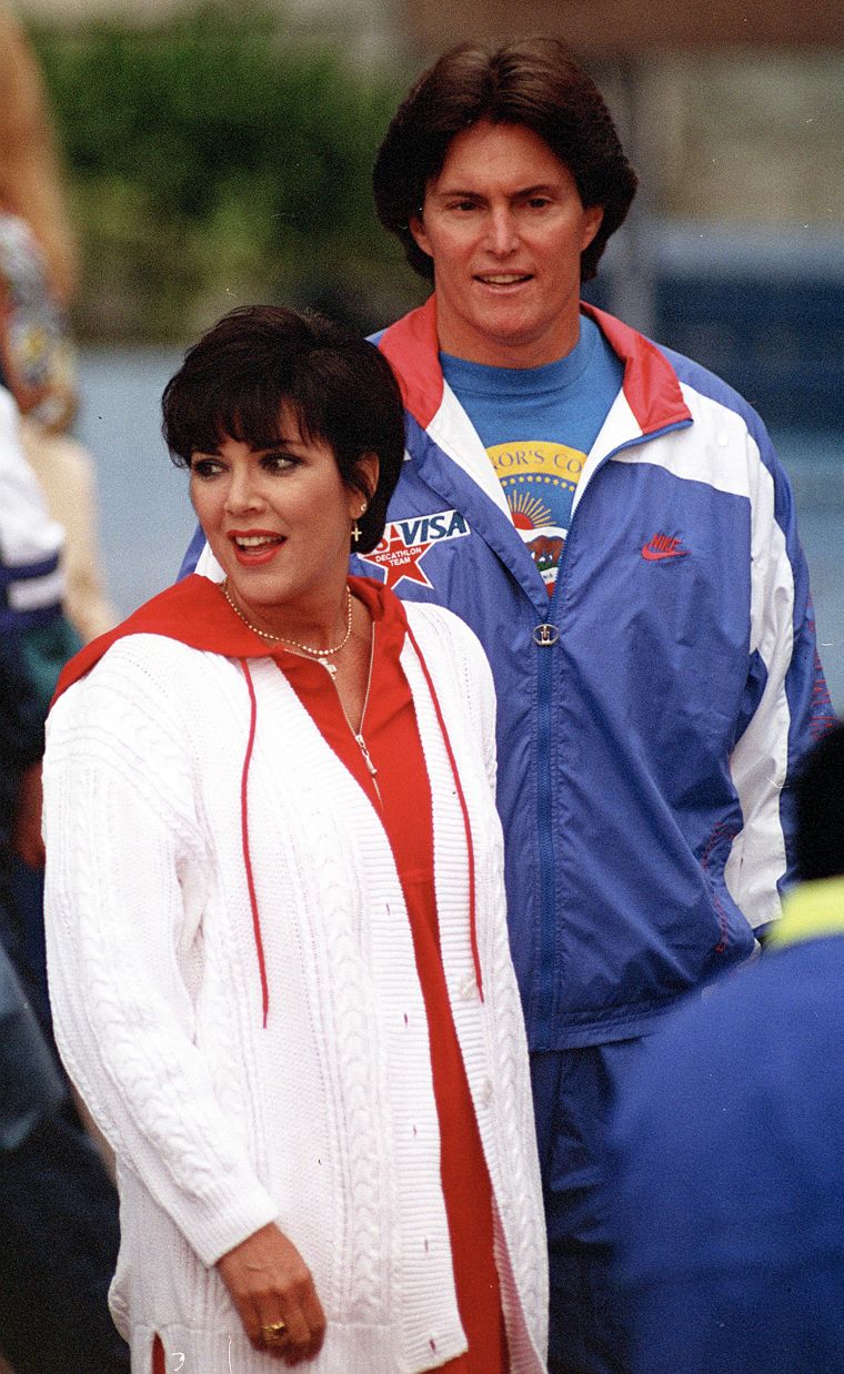 Bruce and Kris Jenner get all matchy-matchy.