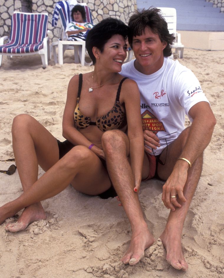 Kris Jenner is Bruce’s beach babe.