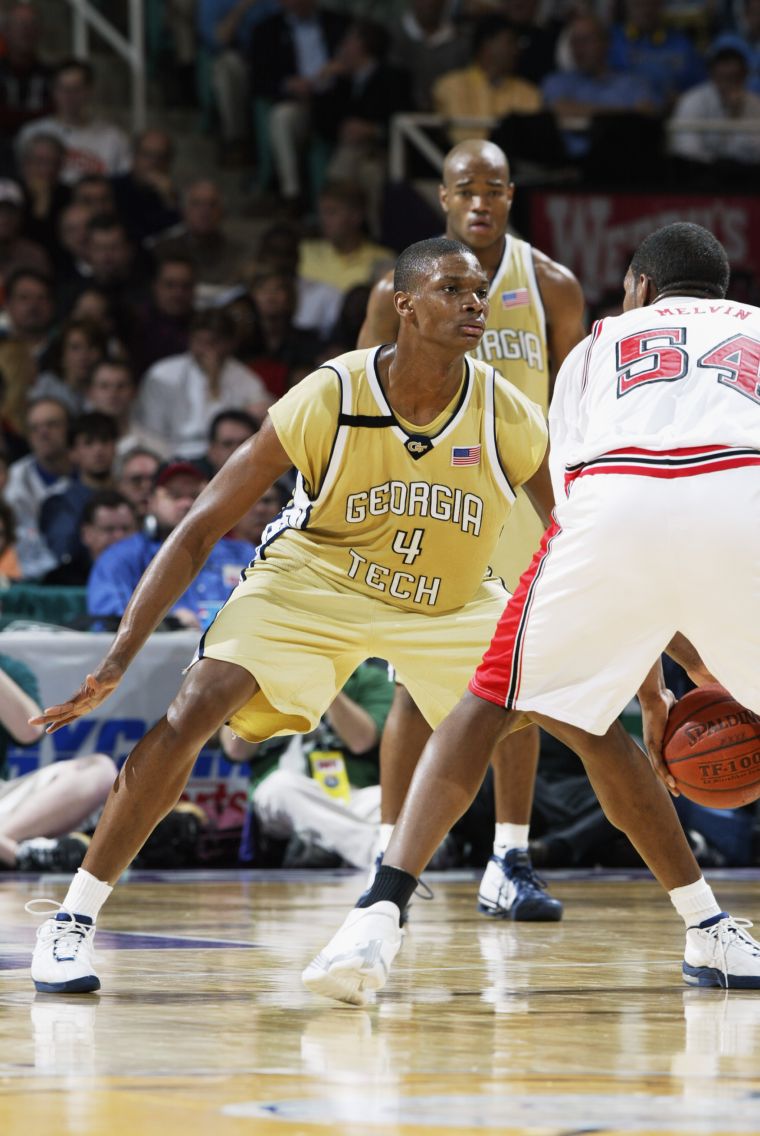 Chris Bosh with Georgia Tech, 2003.