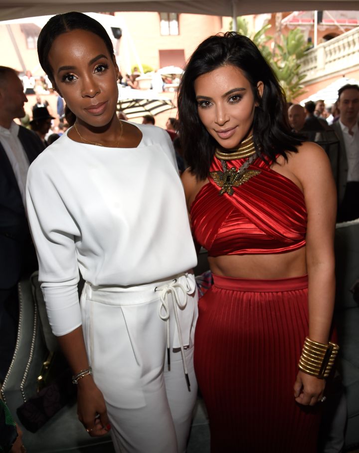 Kelly Rowland with Kim K