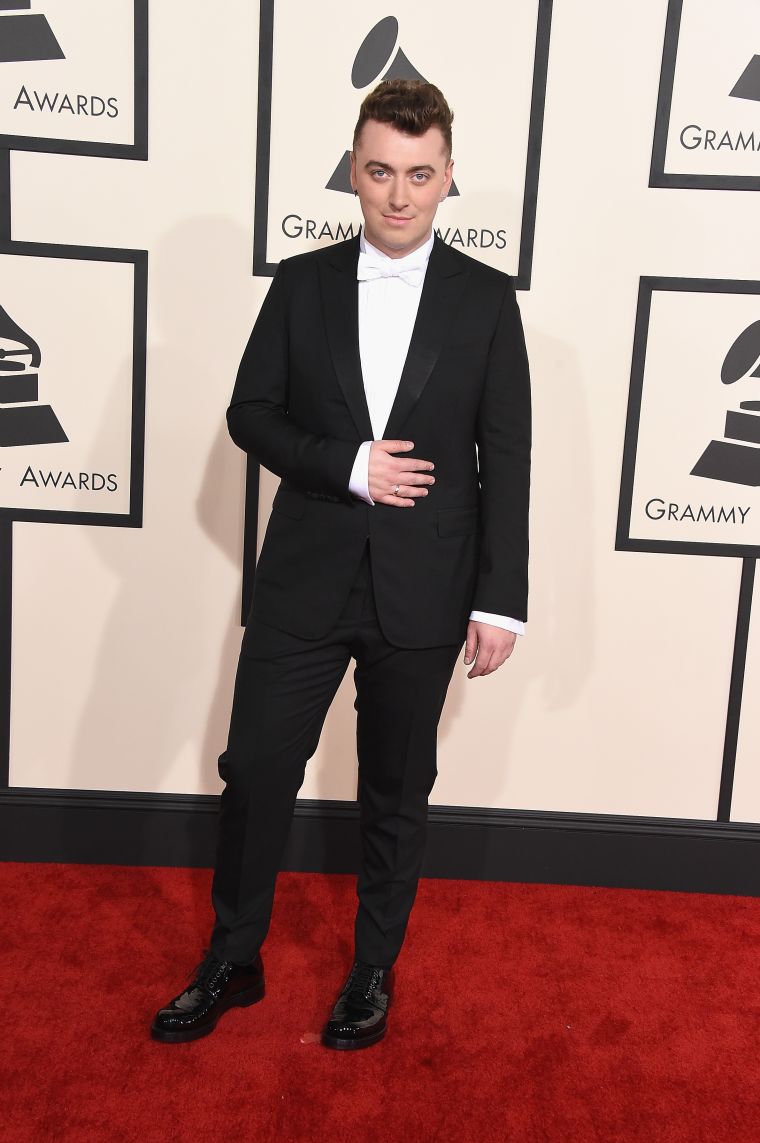 Sam Smith in Versace
