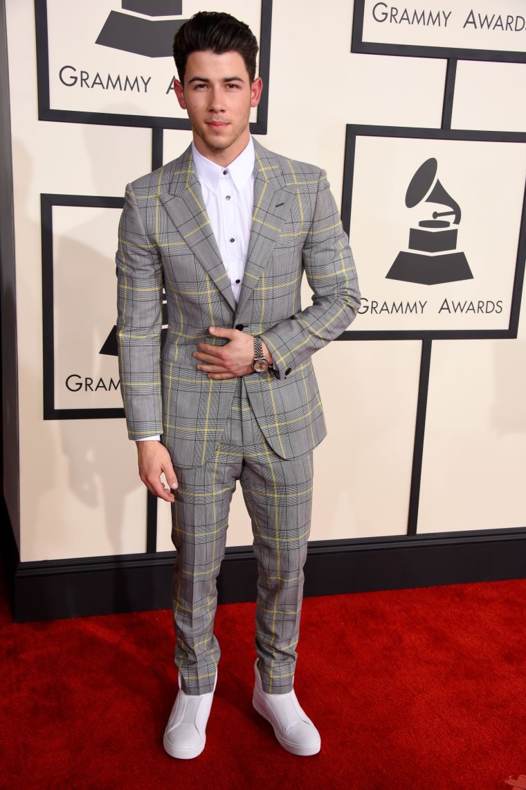 Nick Jonas in Versace