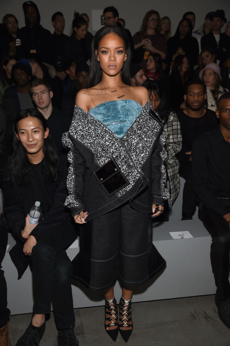 Rihanna also showed up and was flawless as usual.