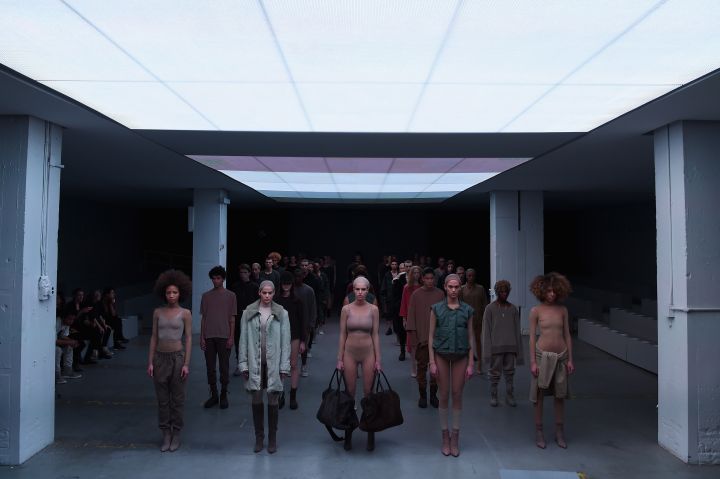 The models took part in the Solange pose while showing some of the accessories.