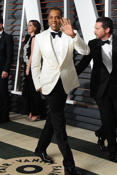 Jay Z accompanied wife Beyonce to the festivities.