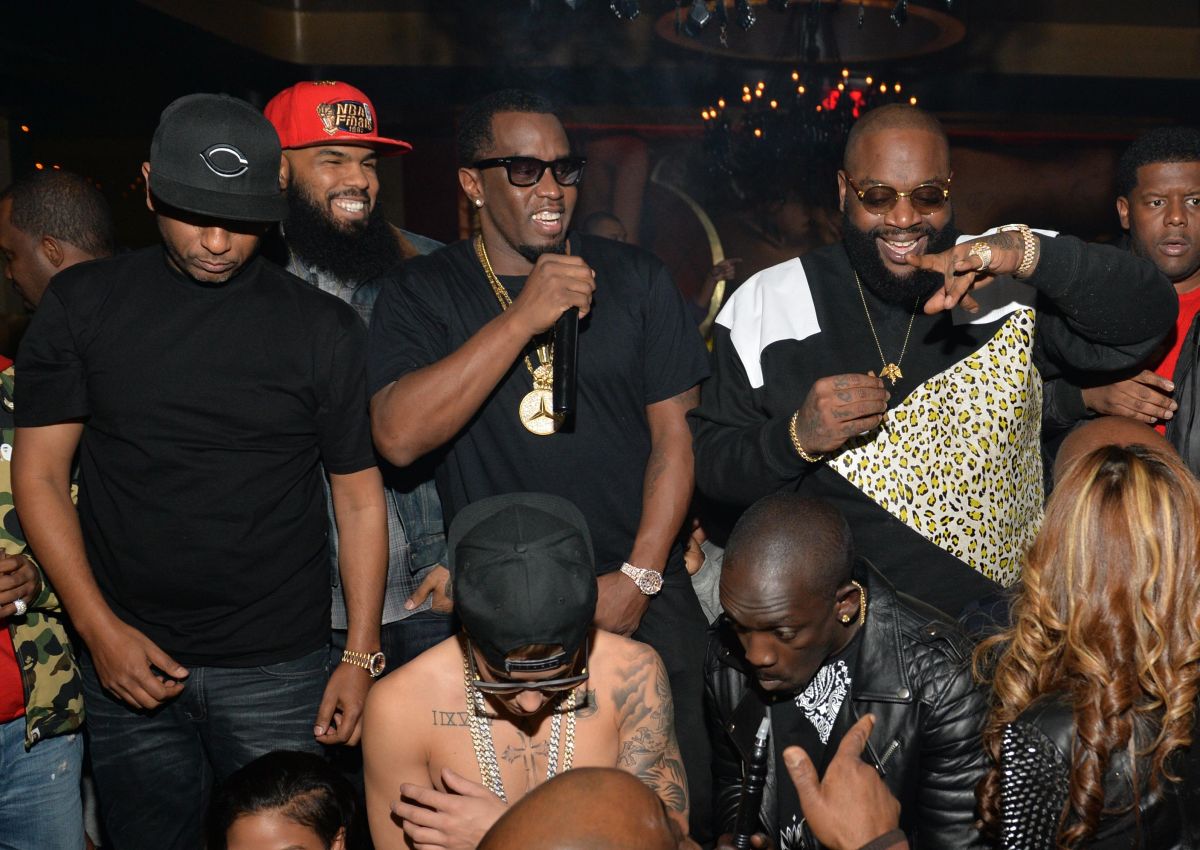 Diddy Hosts Deleon Tequila Launch Party At Vanquish