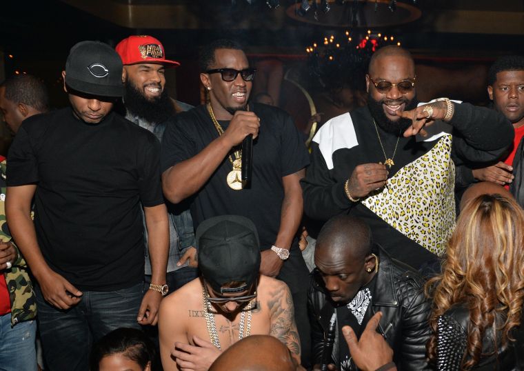 Diddy with Dem Boyz.