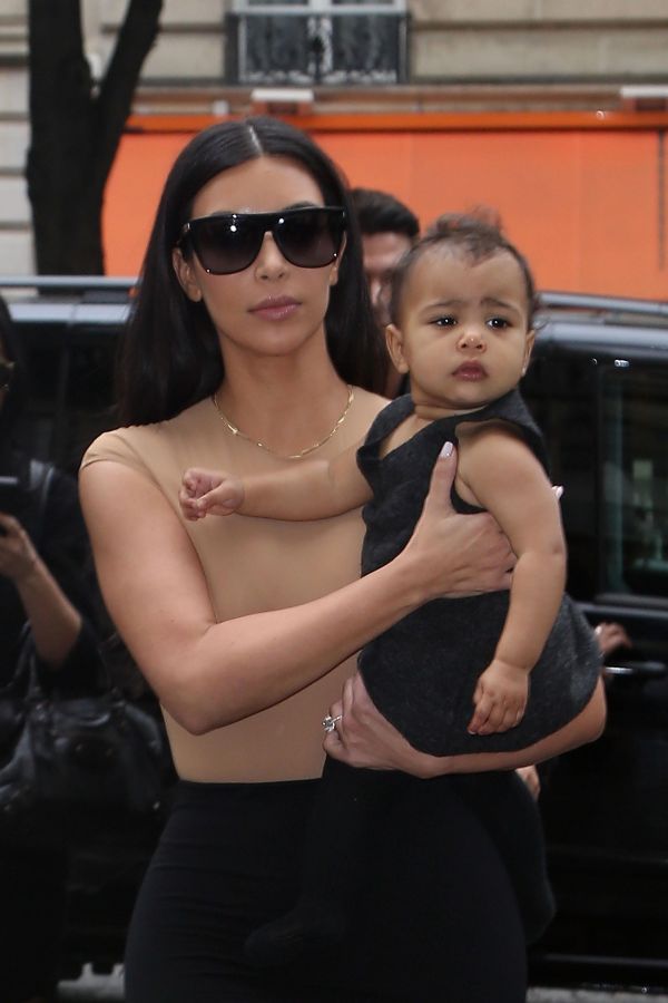 Kim Kardashian Sighting In Paris
