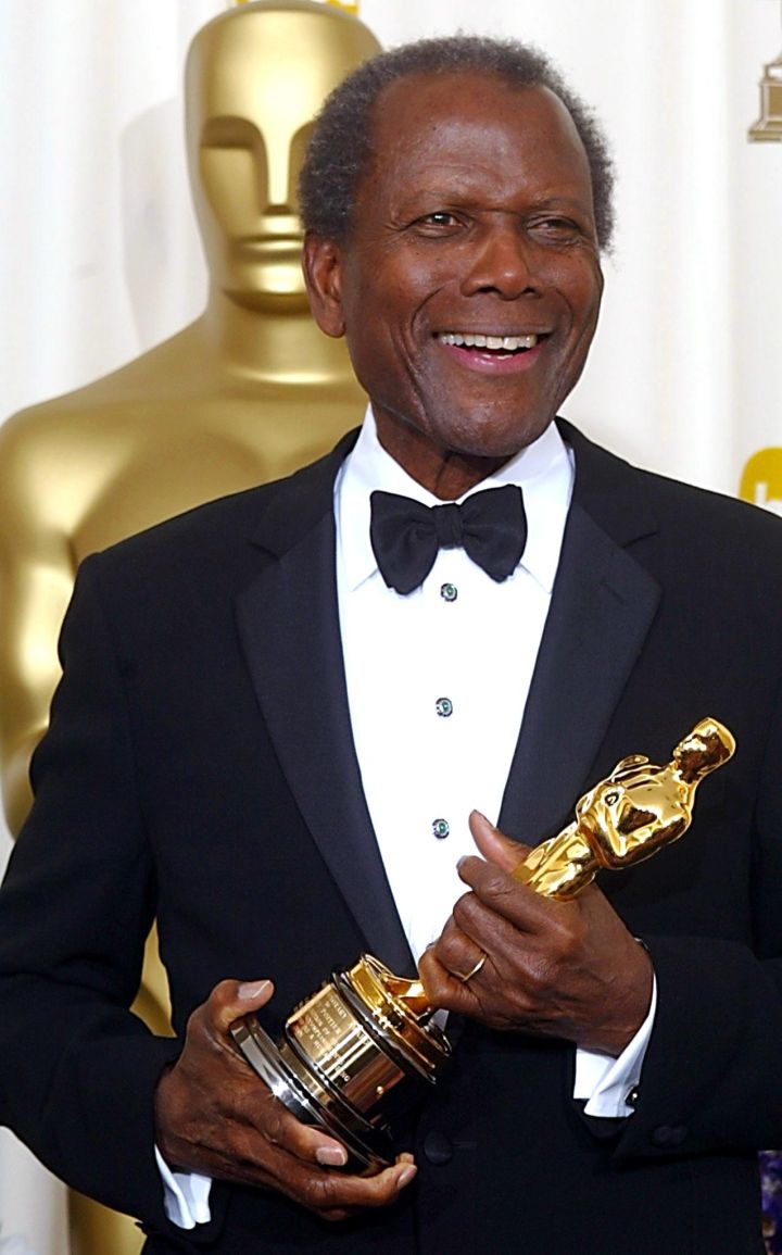 Sidney Poitier was the first African-American male actor to take the statue home.