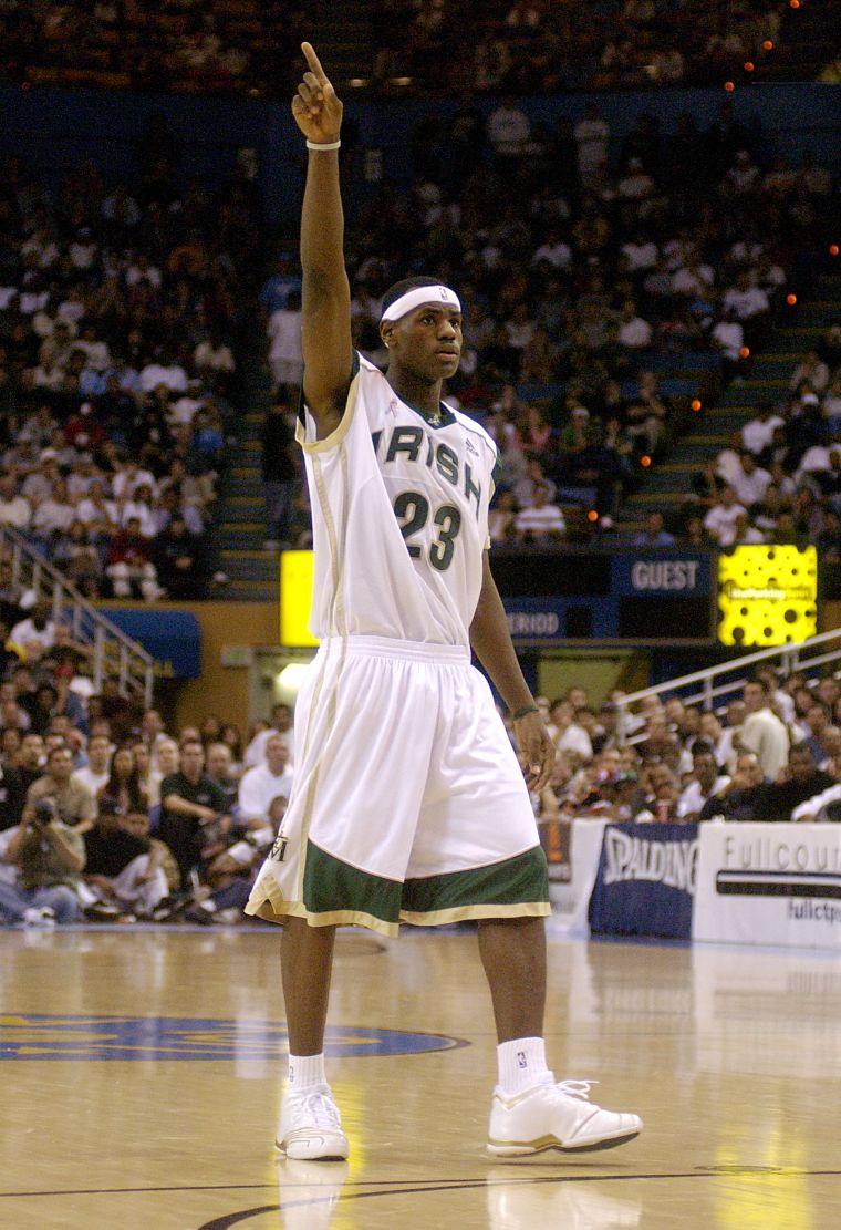 The Chosen One, LeBron James.