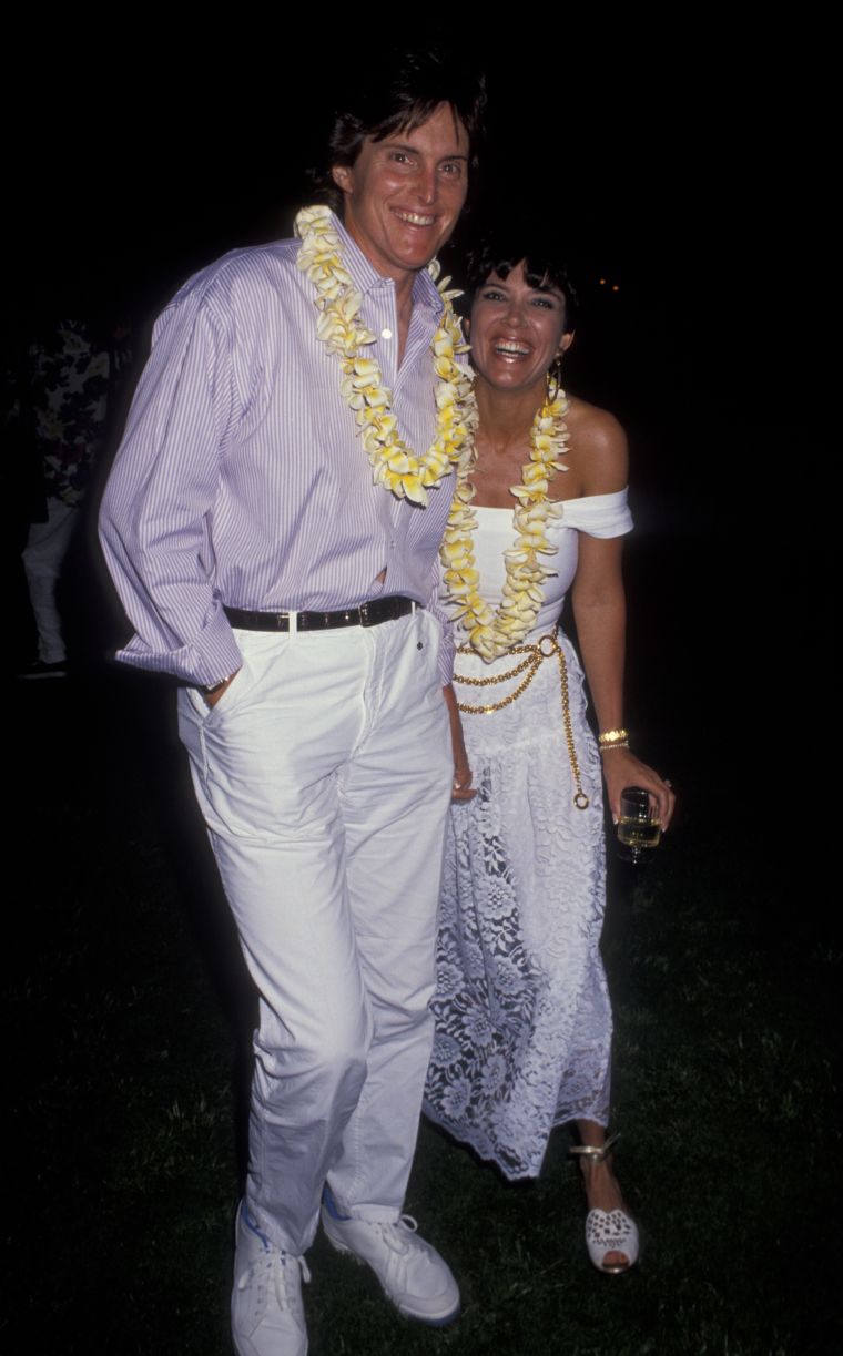 Bruce and Kris share a laugh.