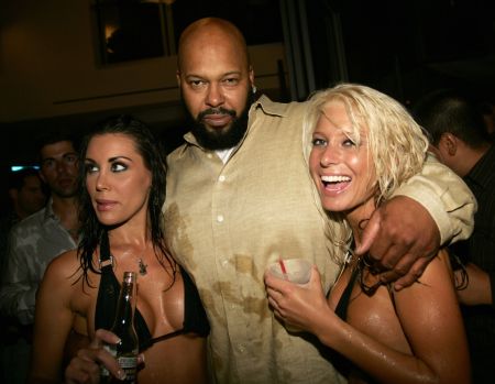 The time he cozied up to some ladies.