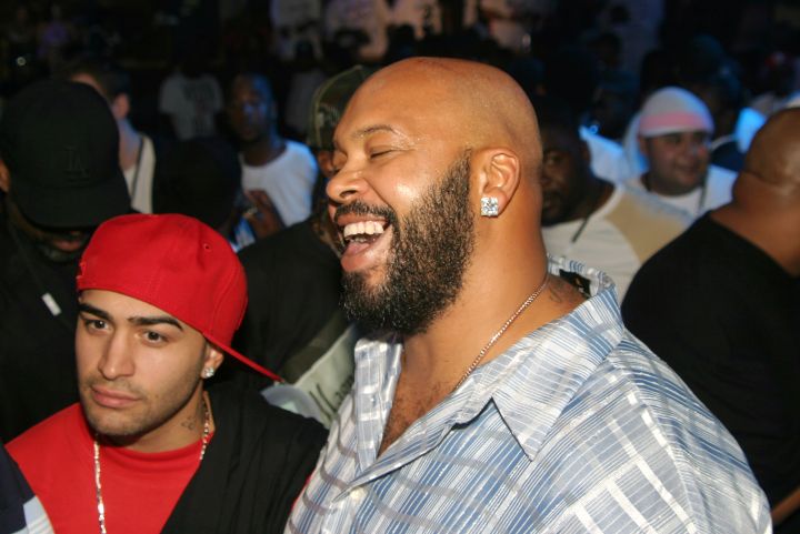 Suge has a laugh while participating in a little turn up.