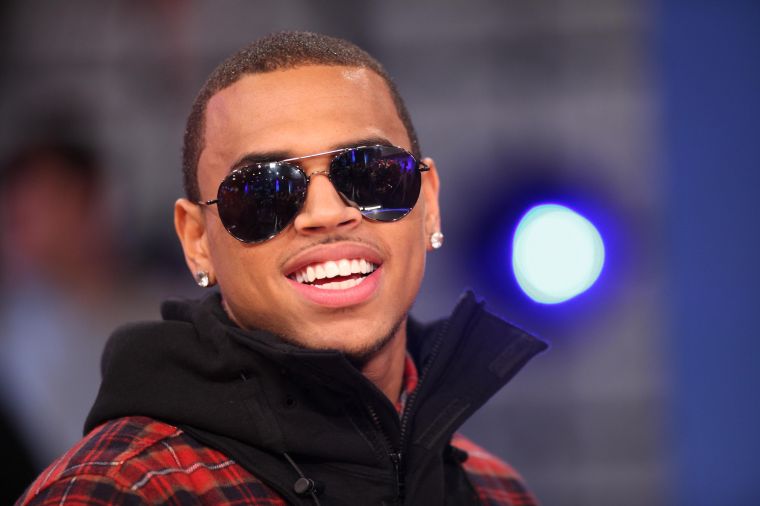 Chris Brown's smile has always been spectacular, yes!