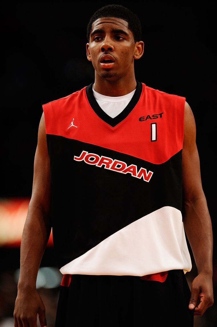 Kyrie Irving during the 2010 Jordan Brand classic.