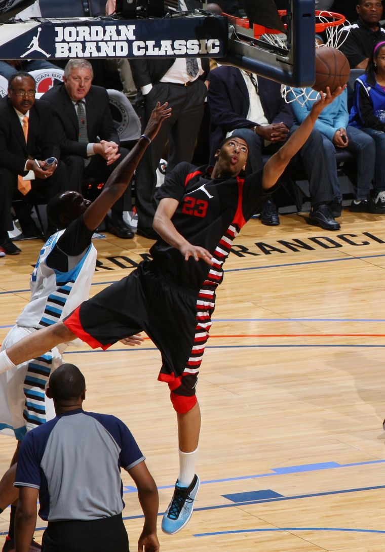 Anthony Davis in the 2011 Jordan Brand All-American Classic.