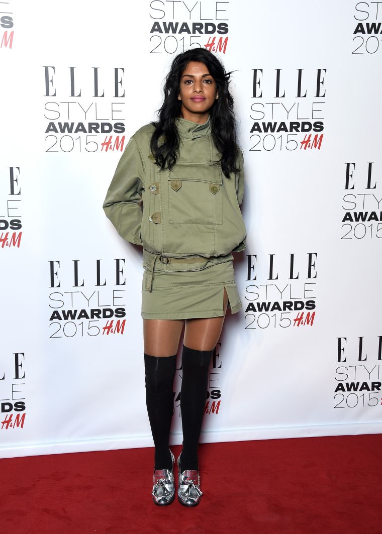 M.I.A. stayed true to herself and kept things casual.