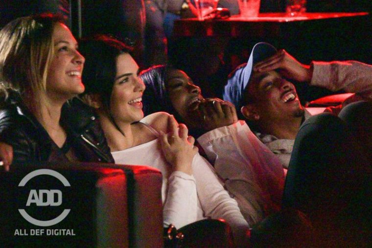 Kendall Jenner and Justine Skye hit up All Def Comedy Live.