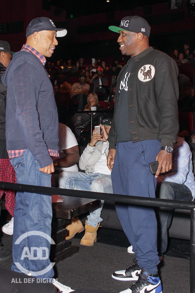 Russell Simmons and Chaka Zulu hit up All Def Comedy Live.