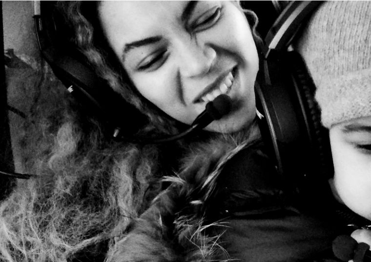 Bicken Back With Blue Ivy.