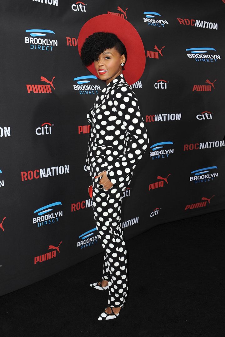 Janelle Monae hitting the red carpet