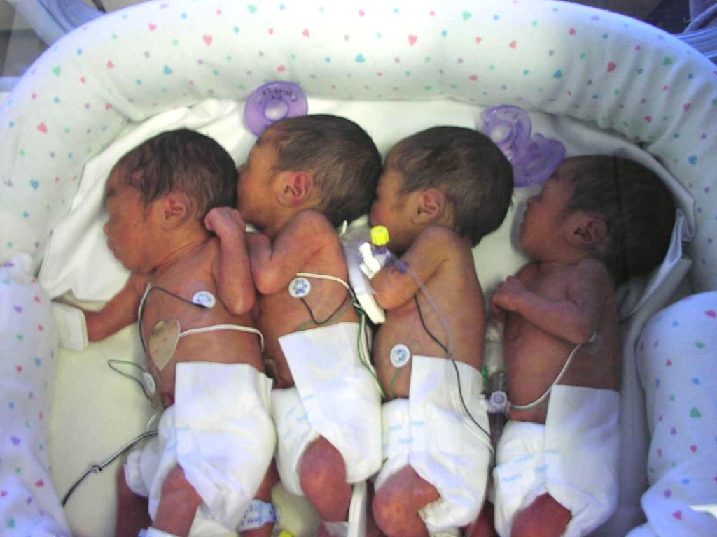 Newborn Quadruplets