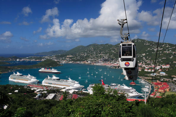 Head to St. Thomas, Virgin Islands for a hassle-free experience; no passport or currency change needed.