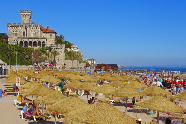 Estoril, Forte da Cruz, Tamariz beach, Lisbon coast, Portugal,