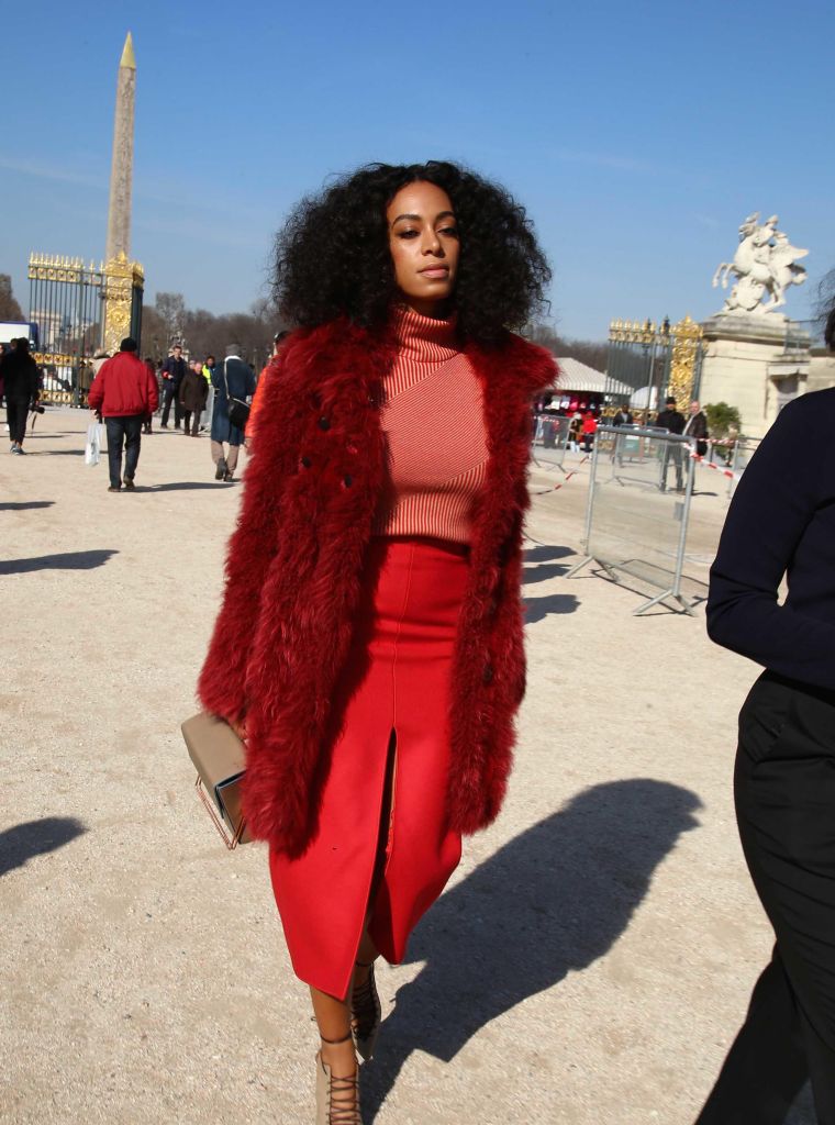 Carven fashion show in Paris.