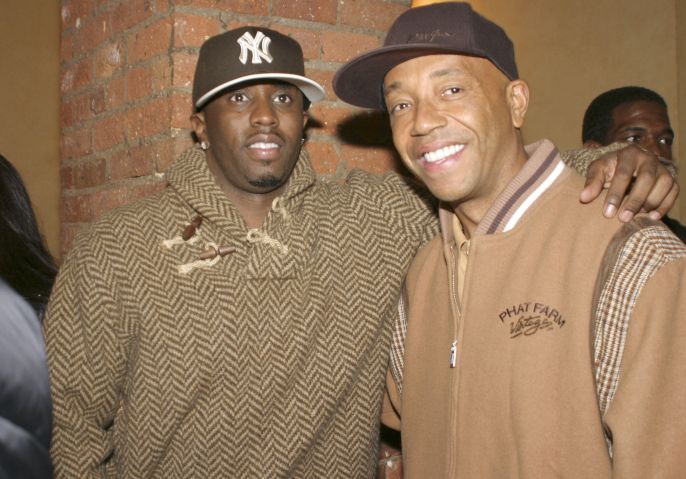 Diddy & Russell Simmons