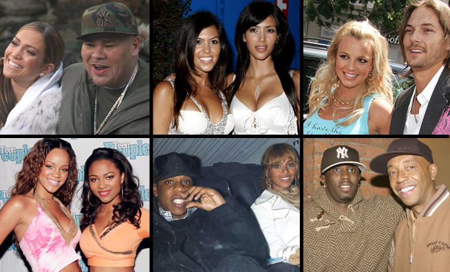 throwback pics mashup hip pop celebrities 2005