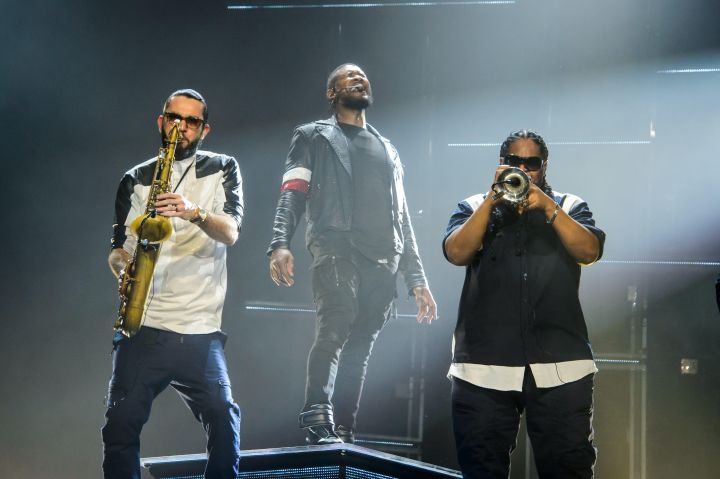 Usher performs at Zenith in Paris for The UR Experience