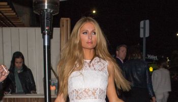 Paris Hilton spotted leaving Mr Nice Guy in West Hollywood