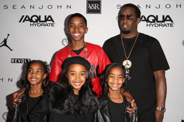 Diddy, the family man.