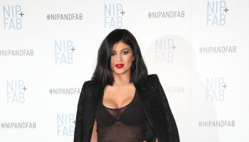 Kylie Jenner at Nip and Fab launch in London