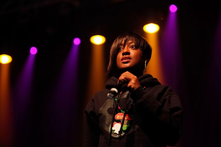 Hailing from Snow Hill, North Carolina, Rapsody was not only Homecoming and Prom Queen in high school, but she was also her high school class president.