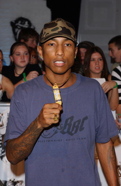 Before Lil Wayne was skateboarding, Pharrell was and reppin’ it hard.