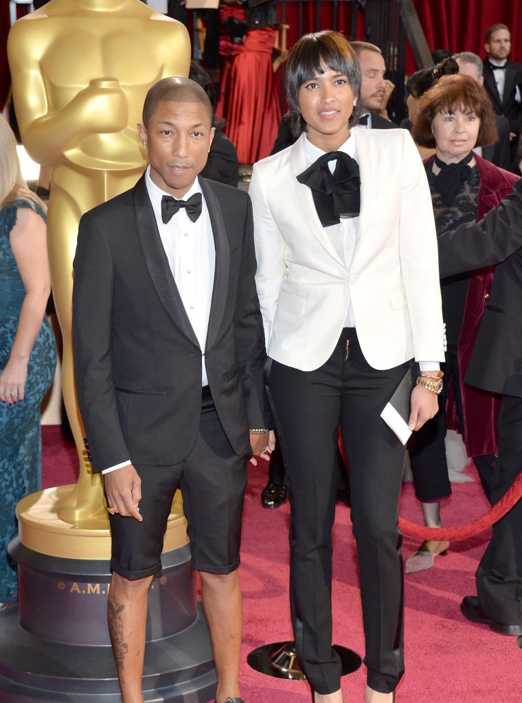 When his pants were shorter than his wife's on the red carpet.