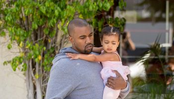 Kim, Kanye, and Kourtney take North and Penelope to ballet class