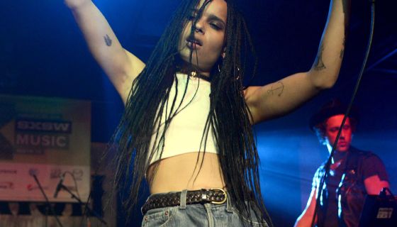 Lolawolf And Frontwoman Zoe Kravitz Perform During Sxsw Global Grind