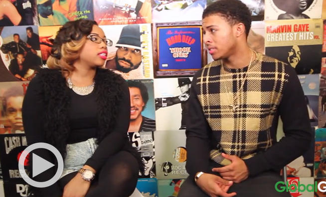 Diggy Simmons GlobalGrind Interview with Brittany Lewis
