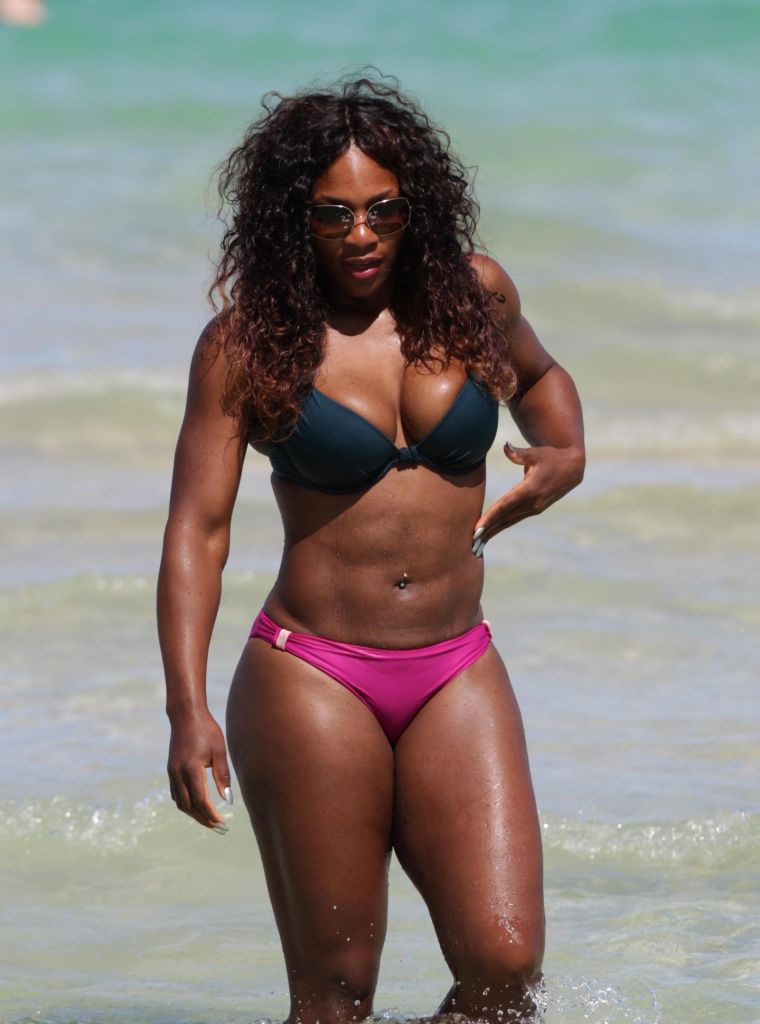 Serena's got the body of a goddess.
