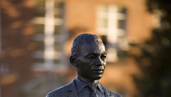 James H. Meredith statue on the campus of the University of Mississippi