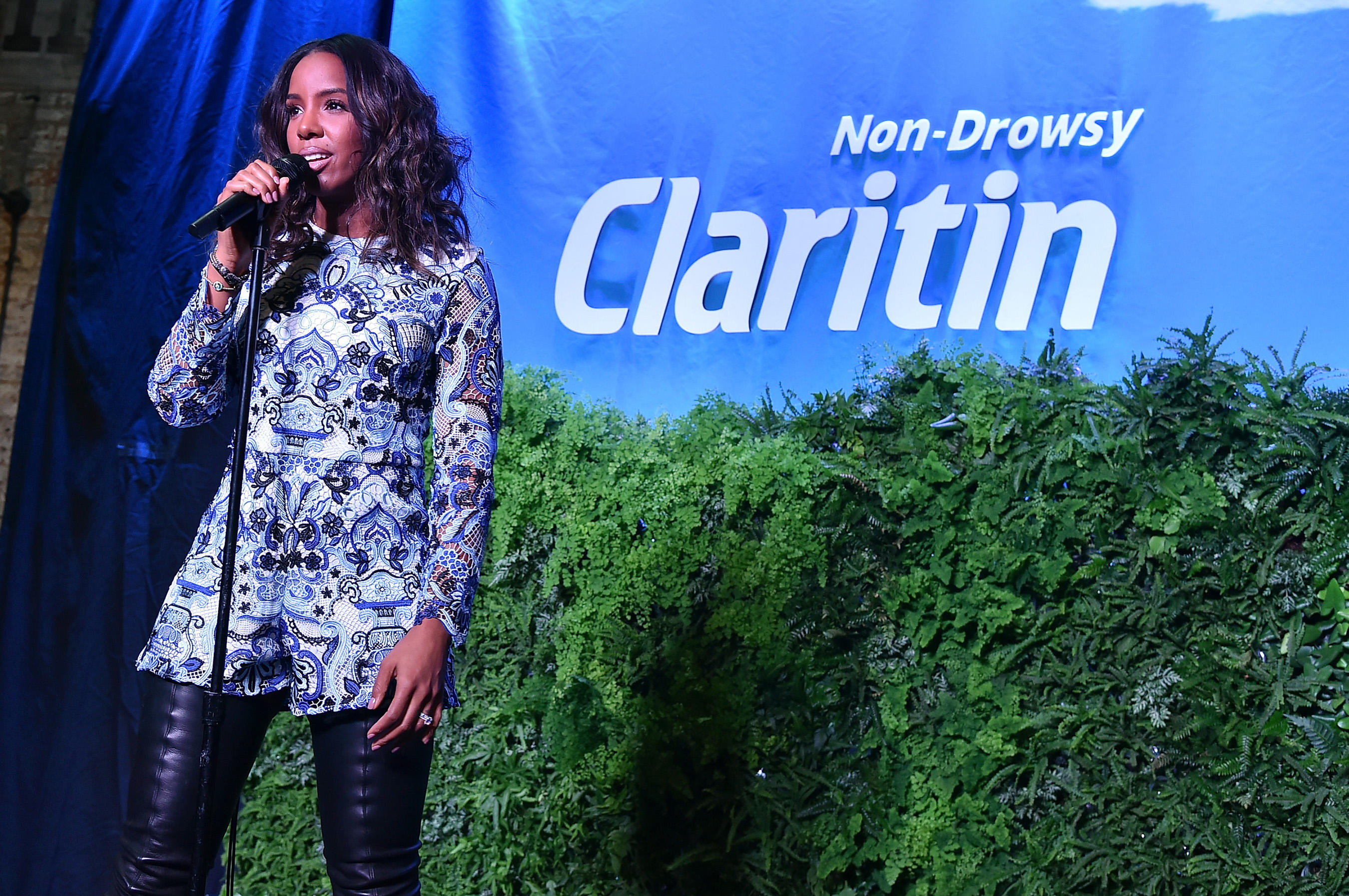 Kelly Rowland kicks off Spring with Claritin in NYC